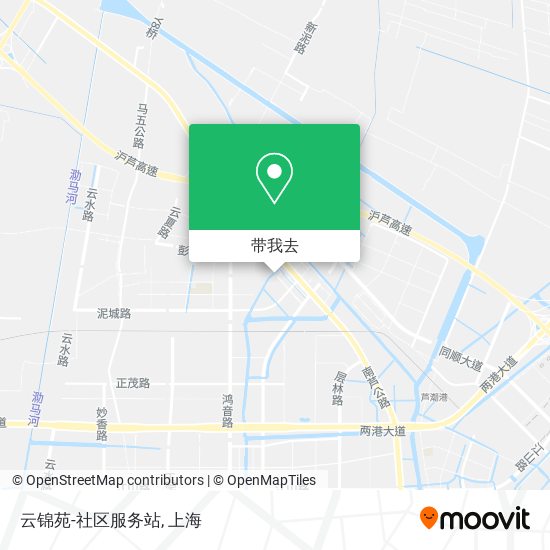 云锦苑-社区服务站地图