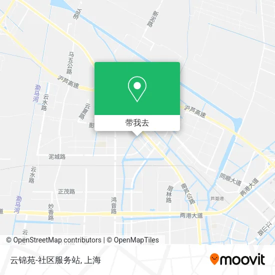 云锦苑-社区服务站地图