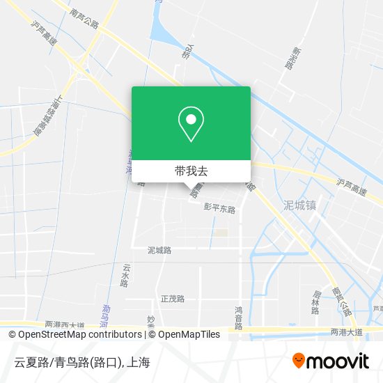 云夏路/青鸟路(路口)地图