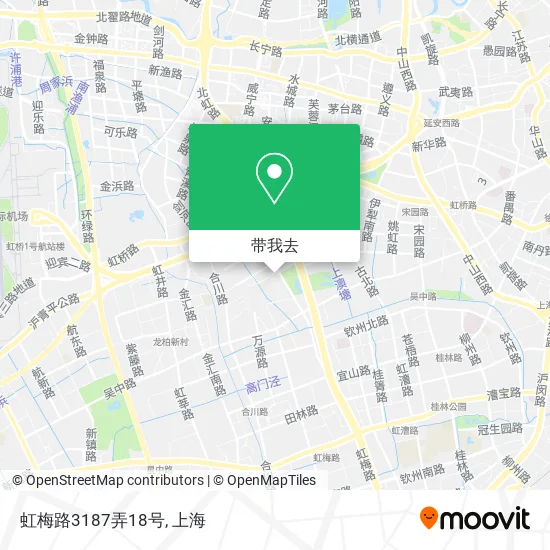 虹梅路3187弄18号地图
