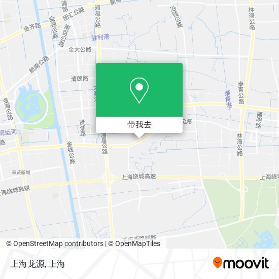上海龙源地图