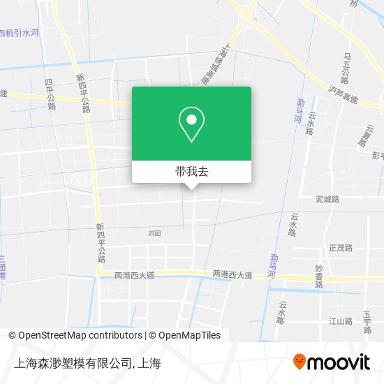 上海森渺塑模有限公司地图