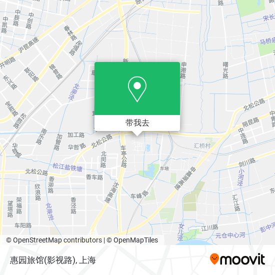 惠园旅馆(影视路)地图