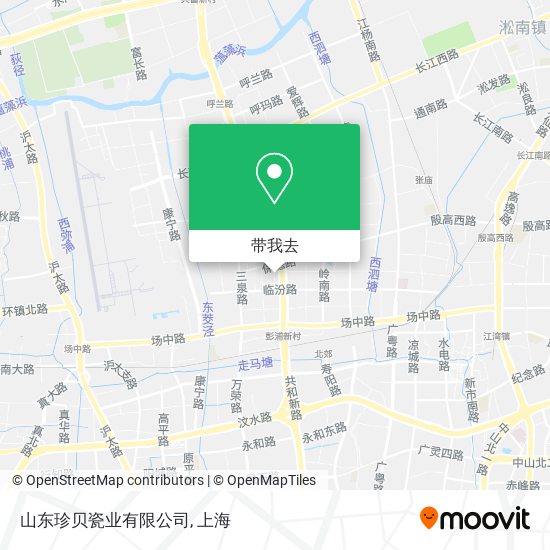 山东珍贝瓷业有限公司地图