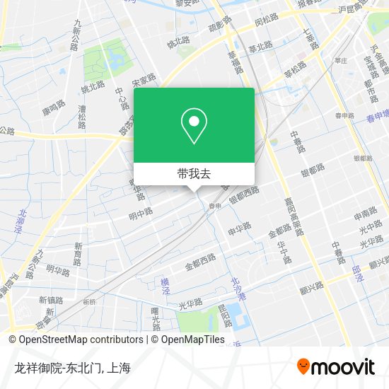 龙祥御院-东北门地图