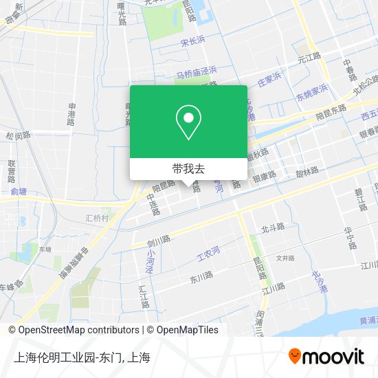 上海伦明工业园-东门地图