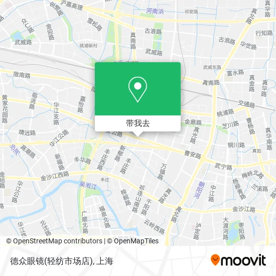 德众眼镜(轻纺市场店)地图