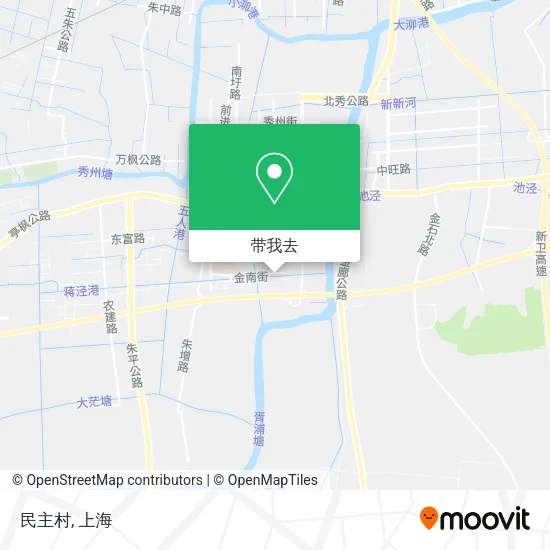 民主村地图
