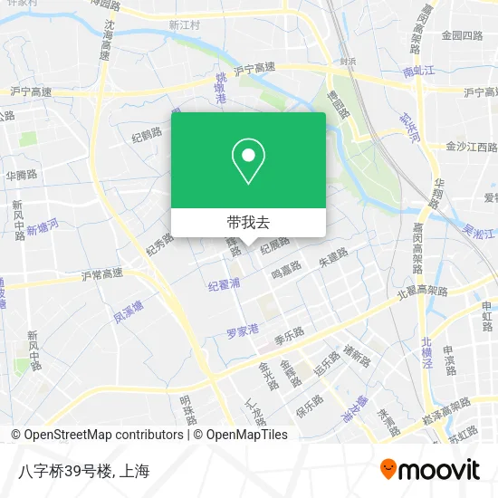 八字桥39号楼地图