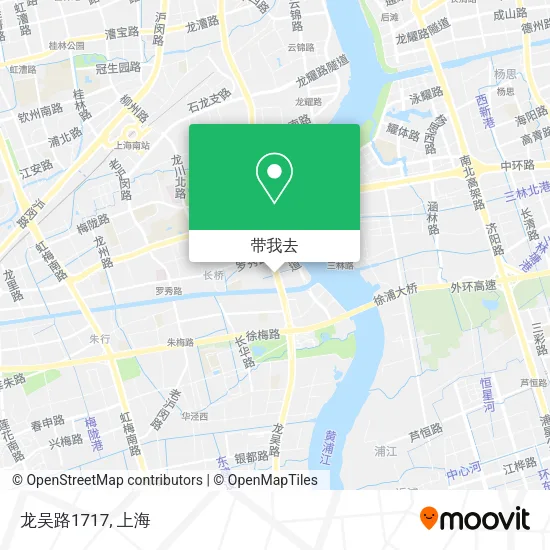 龙吴路1717地图