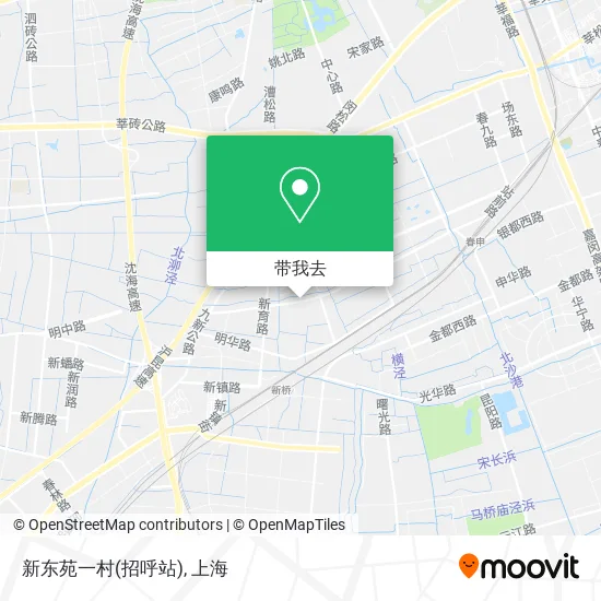 新东苑一村(招呼站)地图