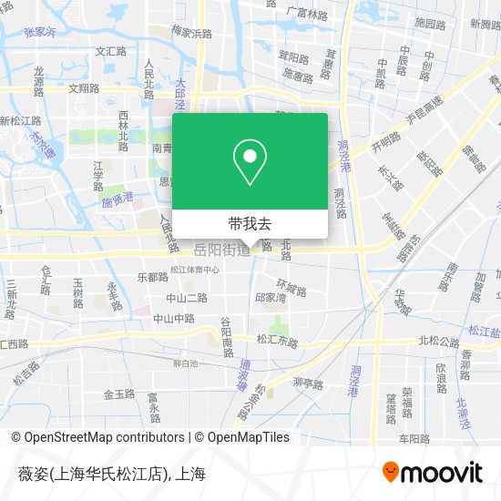 薇姿(上海华氏松江店)地图