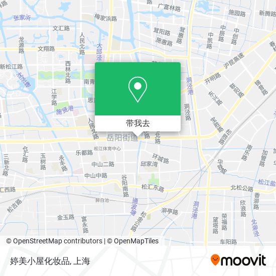 婷美小屋化妆品地图