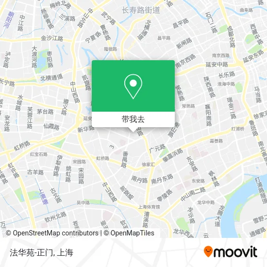 法华苑-正门地图