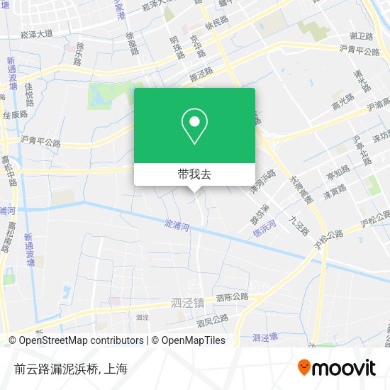 前云路漏泥浜桥地图