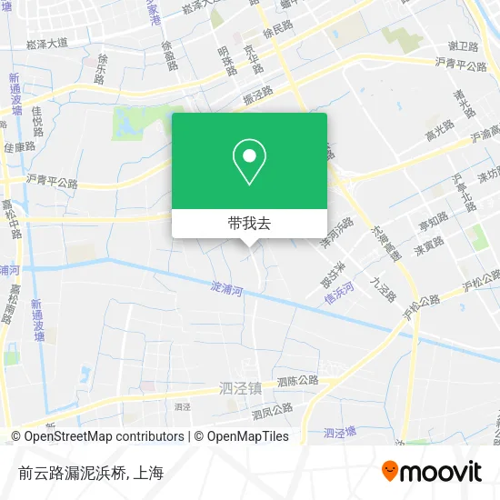 前云路漏泥浜桥地图