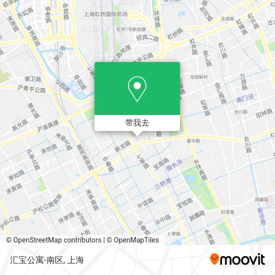 汇宝公寓-南区地图