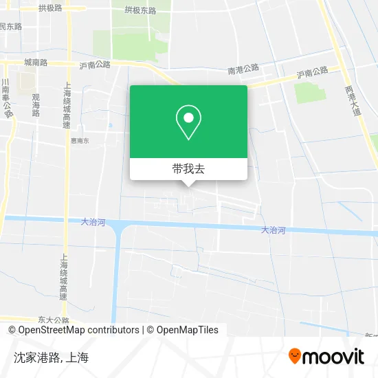 沈家港路地图