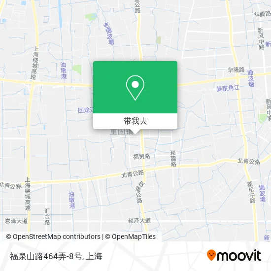 福泉山路464弄-8号地图