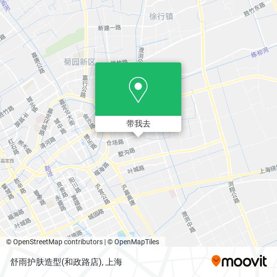 舒雨护肤造型(和政路店)地图