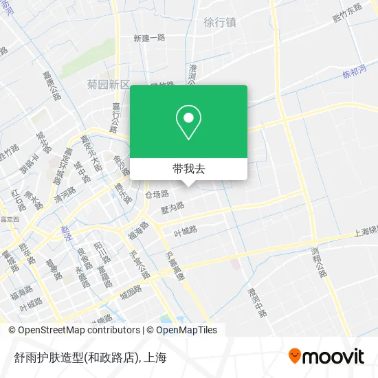 舒雨护肤造型(和政路店)地图