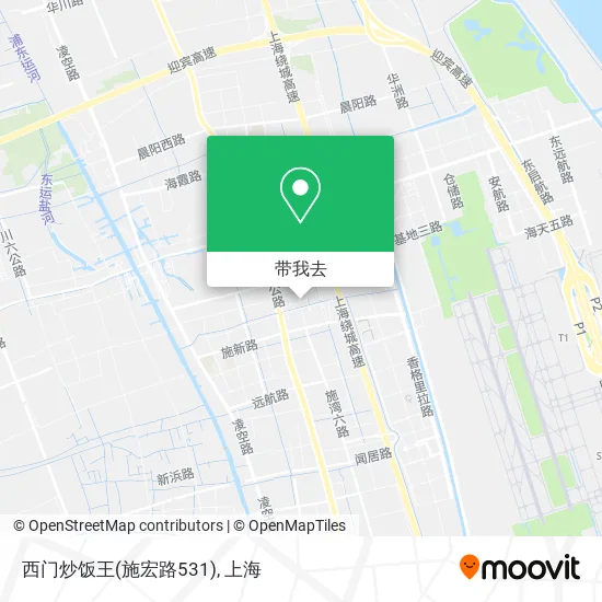 西门炒饭王(施宏路531)地图