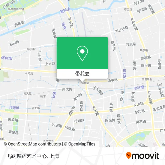 飞跃舞蹈艺术中心地图