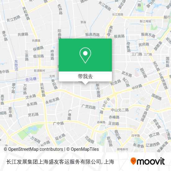 长江发展集团上海盛友客运服务有限公司地图