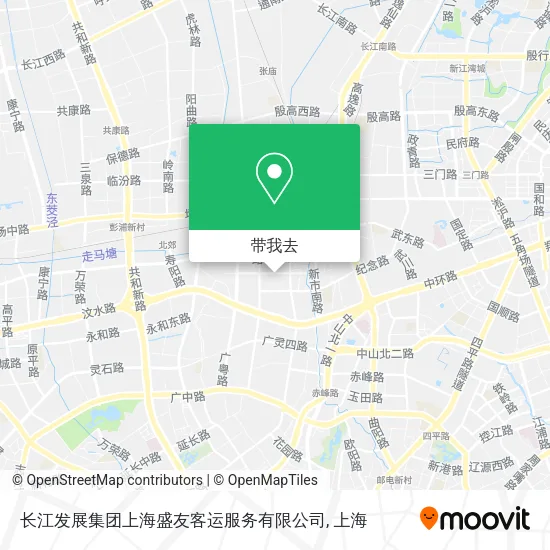 长江发展集团上海盛友客运服务有限公司地图