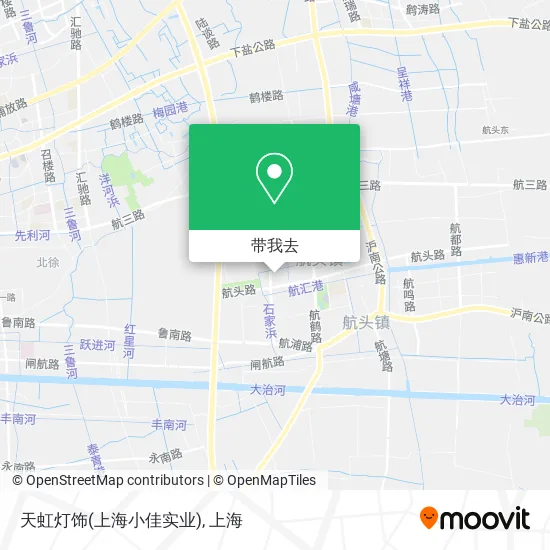 天虹灯饰(上海小佳实业)地图
