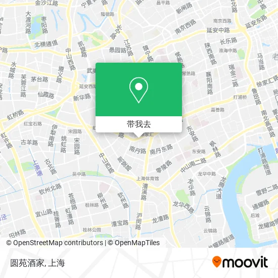 圆苑酒家地图