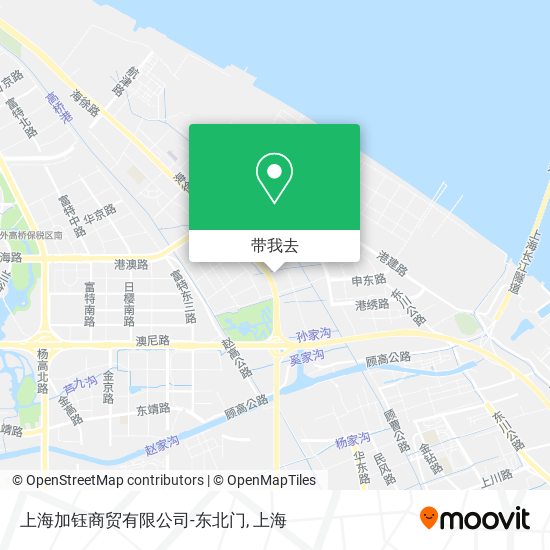 上海加钰商贸有限公司-东北门地图