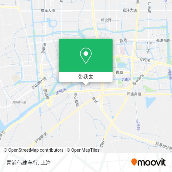 青浦伟建车行地图