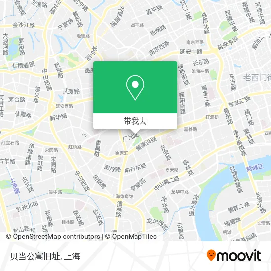 贝当公寓旧址地图
