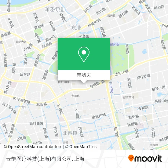 云鹊医疗科技(上海)有限公司地图