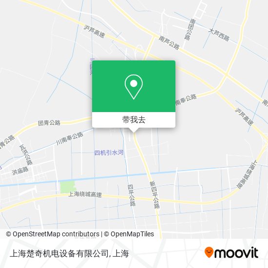 上海楚奇机电设备有限公司地图