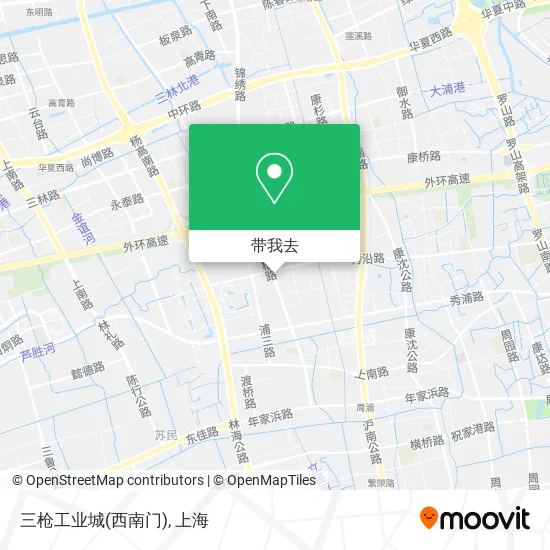 三枪工业城(西南门)地图