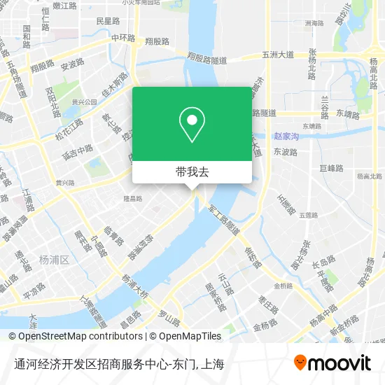 通河经济开发区招商服务中心-东门地图