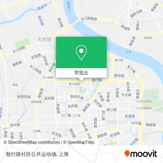 殷行路社区公共运动场地图