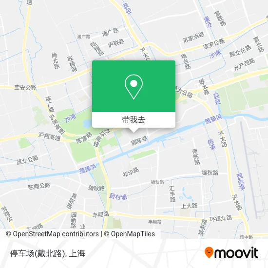 停车场(戴北路)地图