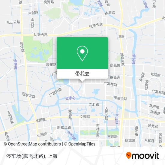 停车场(腾飞北路)地图