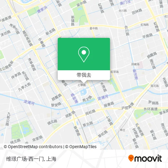 维璟广场-西一门地图
