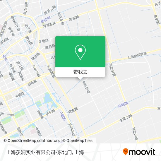 上海羡润实业有限公司-东北门地图