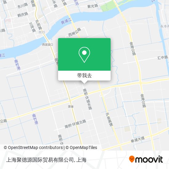 上海聚德源国际贸易有限公司地图