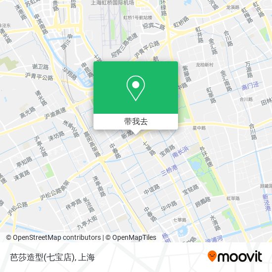 芭莎造型(七宝店)地图