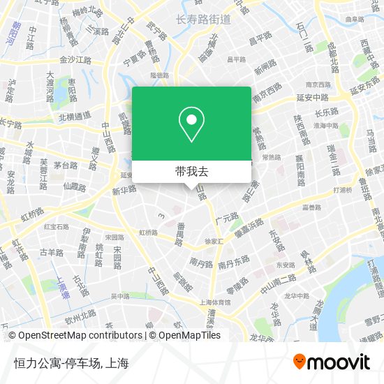 恒力公寓-停车场地图