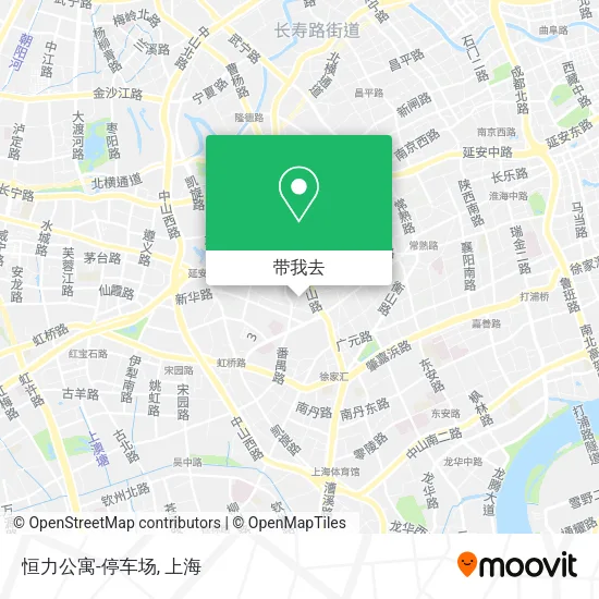 恒力公寓-停车场地图