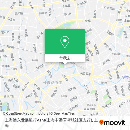 上海浦东发展银行ATM(上海中远两湾城社区支行)地图
