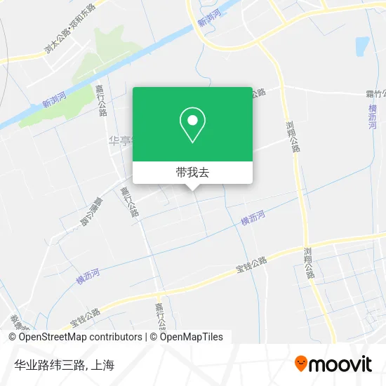 华业路纬三路地图
