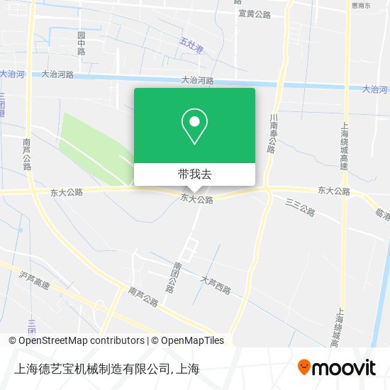 上海德艺宝机械制造有限公司地图